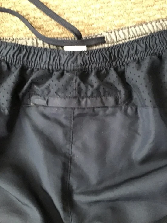 Navy Drawstring walking pants - Picture 5 of 5